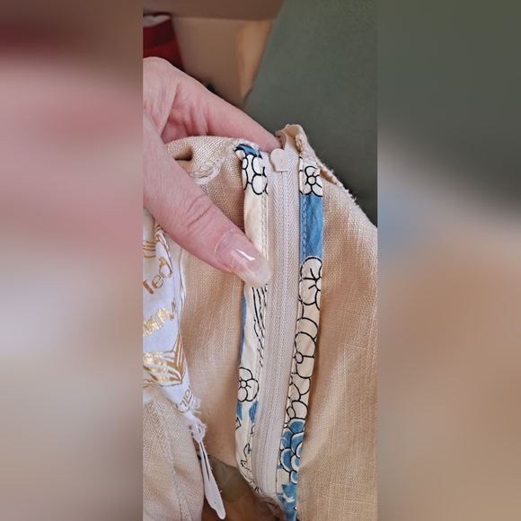 NWOT Designer Niko Niko KNITTED DOVE Floral Printed Empire Waist Babydoll Dress - Picture 11 of 13